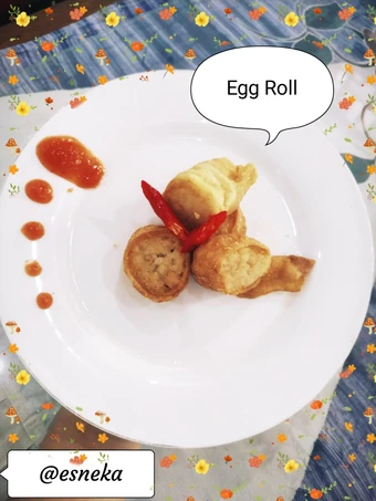 Cara Gampang Membuat Resep Egg Roll with rice yang Bisa Manjain Lidah Anti Ribet, Bikin Ngiler