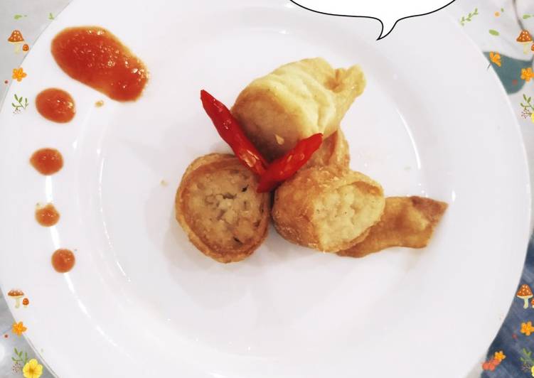 Resep masakan Egg Roll with rice | Resep Bumbu Egg Roll with rice Yang Enak Dan Mudah