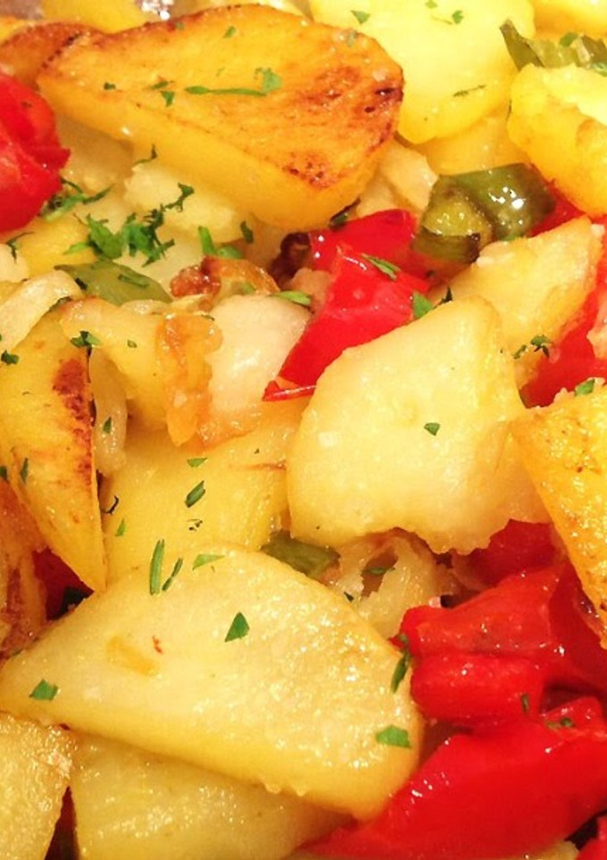 Una foto de Patatas a lo pobre