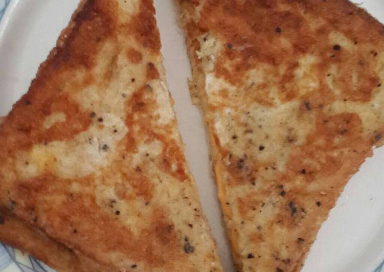 French toast with cheese