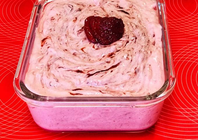 Easiest Way to Cook Tasty Fresh Strawberry ice cream