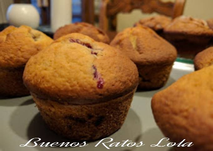 Muffins de moras y frambuesa apto para personas con diabetes Receta de Lola  Benavides - Cookpad