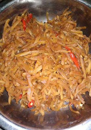 Foto resep Oseng pepaya muda
