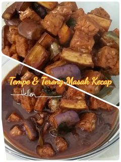 Foto resep Tempe & Terong Masak Kecap
