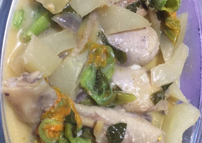 Step-by-Step Guide to Make Favorite Spicy Creamy chicken with. Veggies