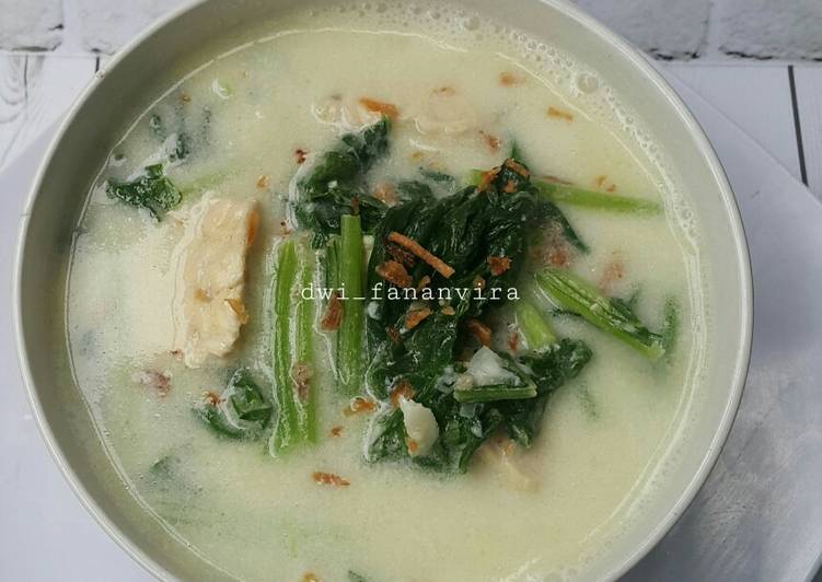 Bagaimana Menyiapkan 352. Bobor Sawi Hijau, Lezat