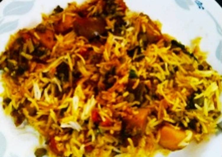 Easiest Way to Make Homemade Vegetable Dhrungari Biryani