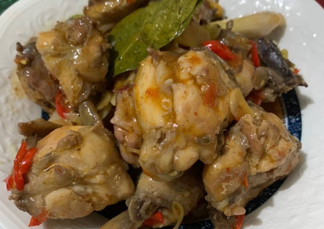 Ayam Rica-rica Bumbu Iris