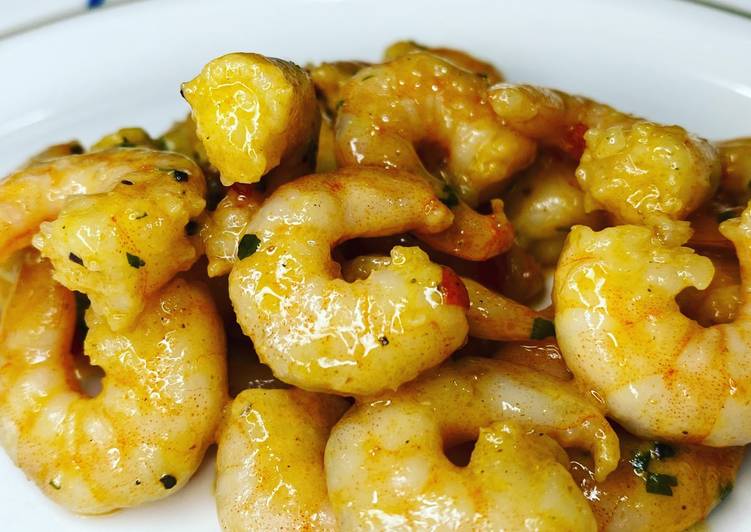 Camarões salteados - Tudogosreceitas