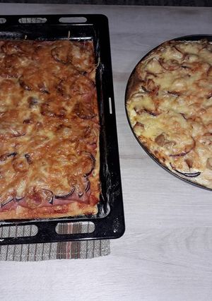 Házi pizzatészta recept fotója