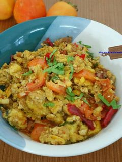 Foto resep Orak arik telur pedas