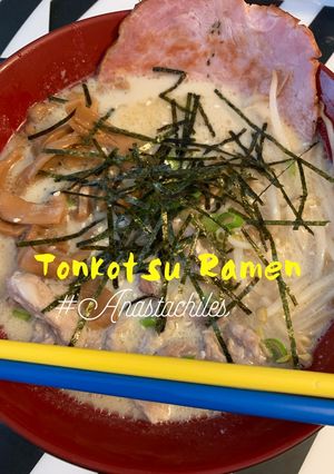 Foto resep Tonkotsu Ramen (versi gampang & cepat)