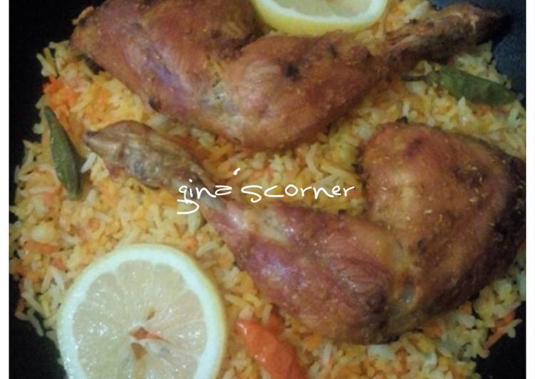Resep Nasi Mandhi Ayam khas Yaman yang Sempurna