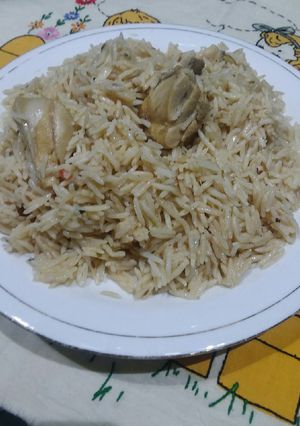 A picture of Yakhani pulao.