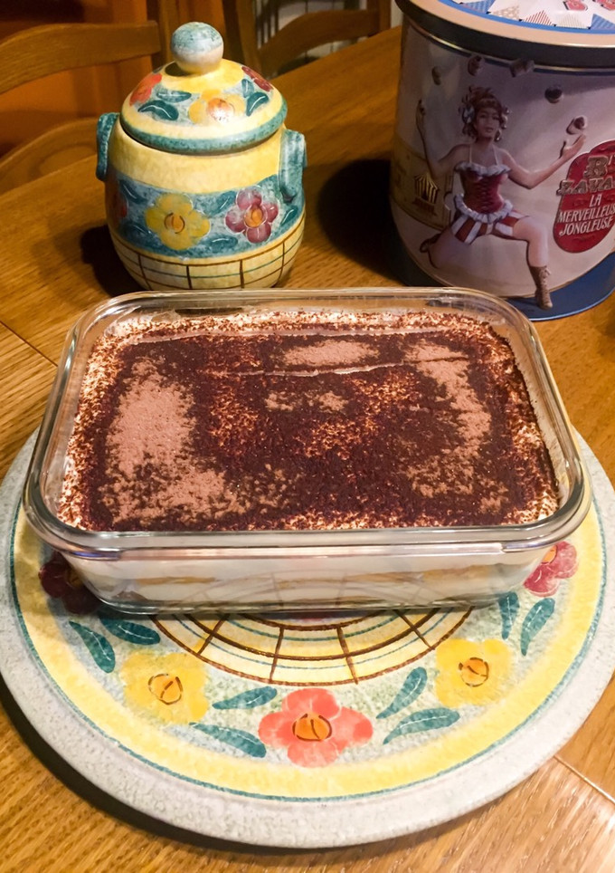 Una foto de Tiramisú