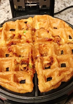 Hình của món Eggs🥚Waffles.
