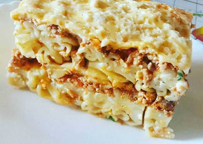 Лазанья из макарон с фаршем в духовке рецепт с фото пошагово - 1000.menu