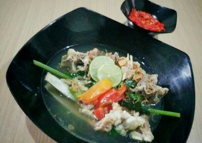 Sop daging kambing #kitaberbagi