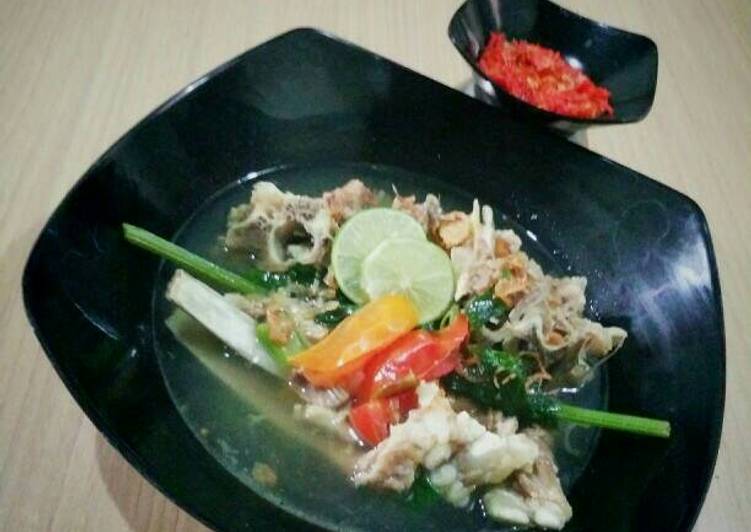 Sop daging kambing #kitaberbagi