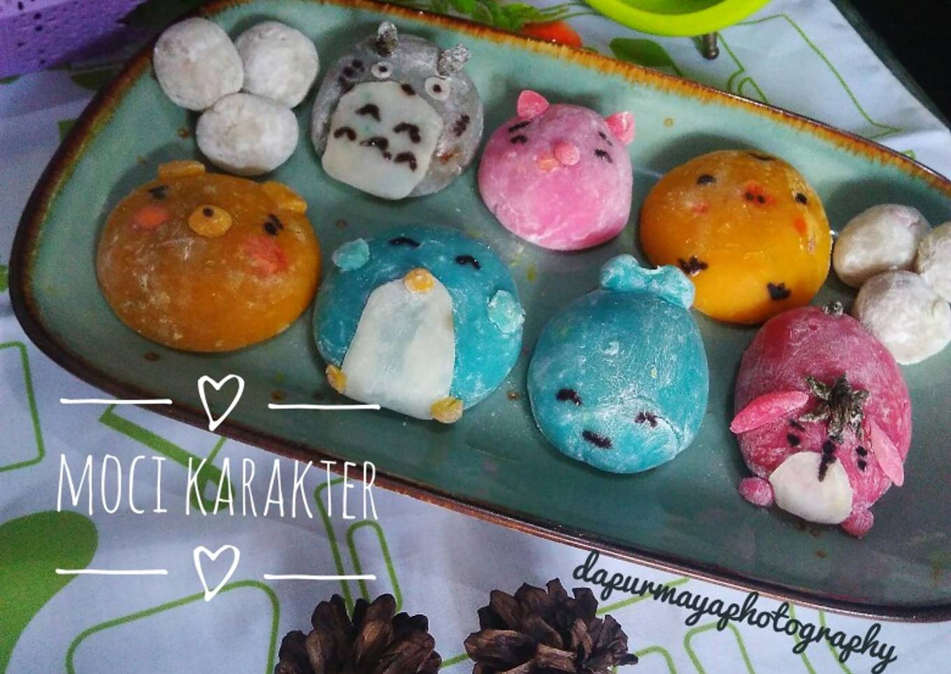 Resep Mochi Karakter