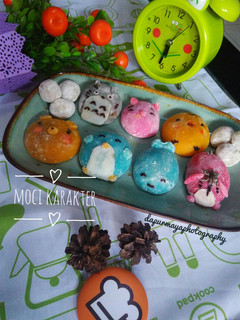 Foto resep Mochi Karakter