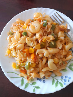 स्ट्रीट स्टाइल मैकरॉनी(STREET STYLE MACARONI RECIPE IN HINDI) रेसिपी मुख्य फोटो