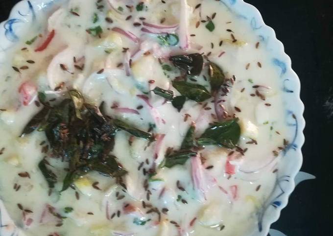 Smoked Eggplant Raita Recipe By Ruby Shah Cookpad