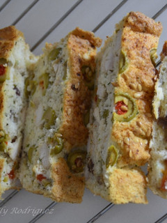 Una foto de Pan de arroz y pollo