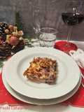 Lasagna radicchio gorgonzola e noci