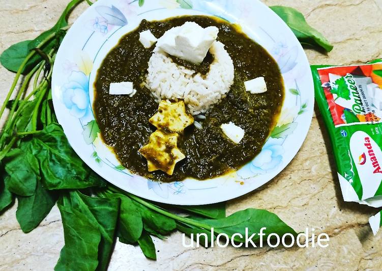 Step-by-Step Guide to Prepare Speedy Palak paneer