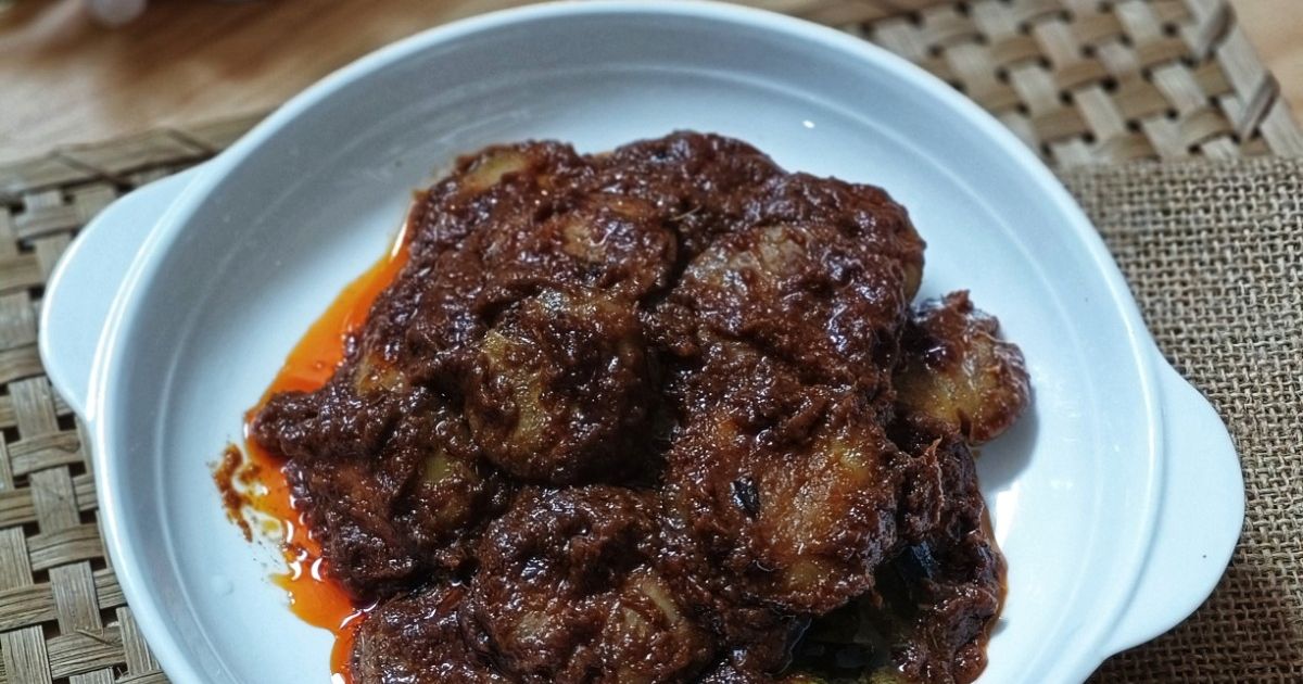 Rendang Jengkol Pedas Manis