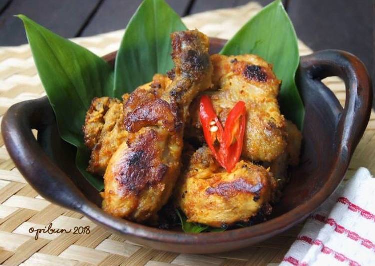 Langkah Mudah Memasak Ayam Bakar ala Padang #pr_recookrancakbana Yang Maknyuss
