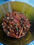 Sambal daging siput teri