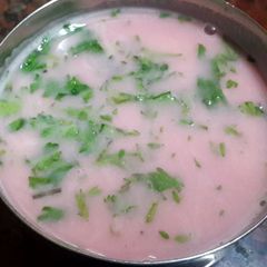 A picture of Solkadhi / Kokum kadhi - A Konkani Summer Drink.