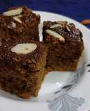 Almond brownie