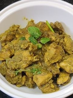 புதினா சிக்கன் / க்ரீன் சிக்கன் செய்முறை முக்கிய புகைப்படம்