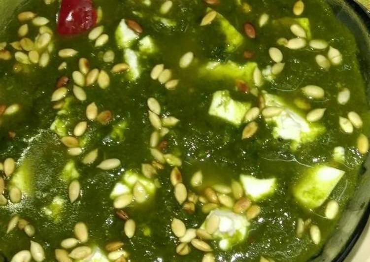 The Simple and Healthy Palak Paneer