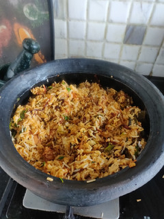 A picture of Chicken Dum Biriyani.