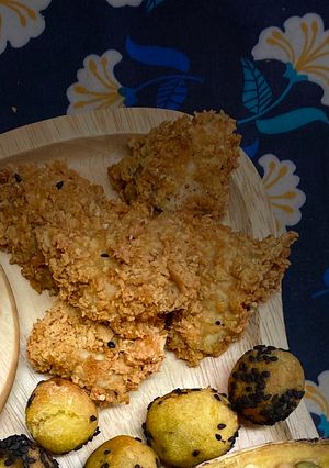 รูปของ ไก่ทอดที่ไม่ทอดไม่อ้วนไม่น้ำมัน