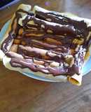 Mi primera receta, panqueques con dulce de leche chocolate 🍫