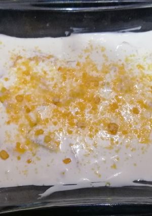 A picture of Mango and peach toffee.