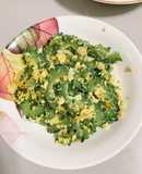 Mướp đắng xào trứng