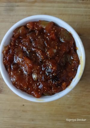A picture of Fresh Fig chutney.