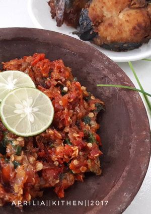 Foto resep Sambal kemangi pelengkap ikan goreng