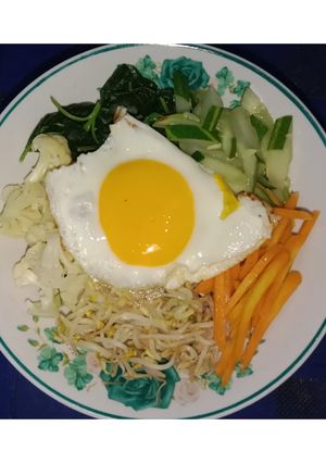 Foto resep Bibimbap diet