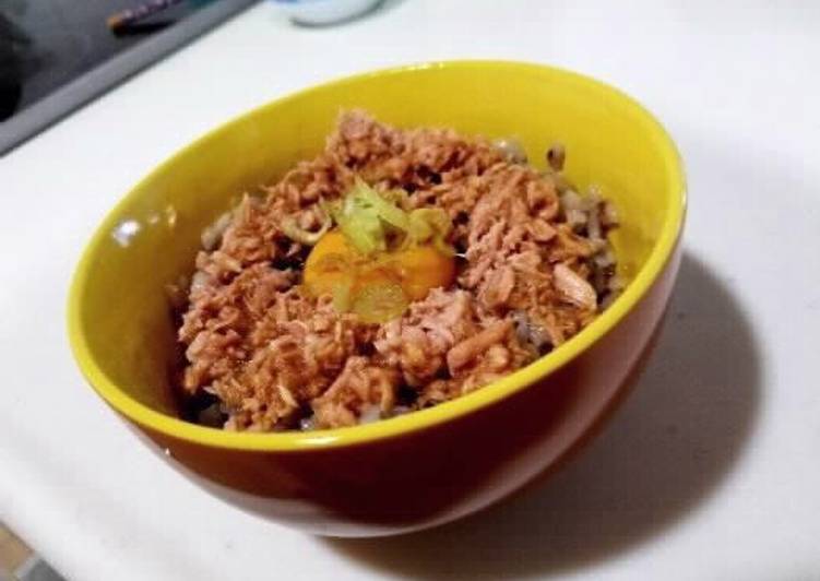 Simple Way to Prepare Any-night-of-the-week Egg tuna bowl