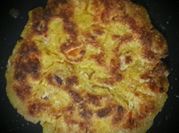 A picture of leftovers aloo