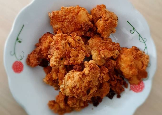 Fake Fried Chicken from TOFU/TAHU (VEGAN)