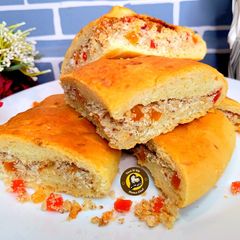 A picture of Dilpasand Dilkhush South Indian Sweet Bread With Dryfruits Filling.