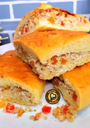 A picture of Dilpasand Dilkhush South Indian Sweet Bread With Dryfruits Filling.